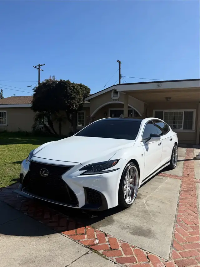 Lexus LS after a detail